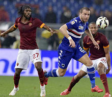 Roma-Samp: Roma Titanic e l'orchestra suona...