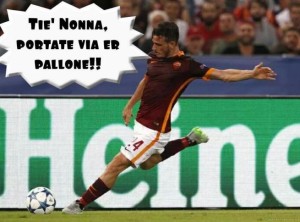 FLORENZI DA PALLONE ALLA NONNA