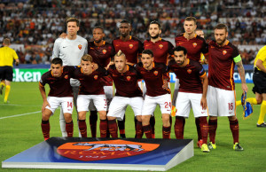 Foto IPP/Alberto Sabattini Roma 16/09/2015 calcio champions league 2015/2016  Roma - Barcellona  nella foto : formazione roma