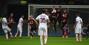 BAYER ROMA GOL PJANIC