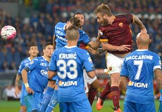 Roma-Empoli: sblocca Pjanic, DDR festeggia 500 partite