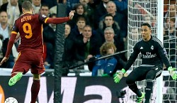 Real Madrid-Roma: la Roma si divora gol su gol e viene punita