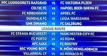 accoppiamenti del playoff