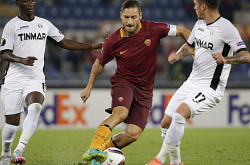 Roma-Astra: 3 assist di Totti su 4 gol...