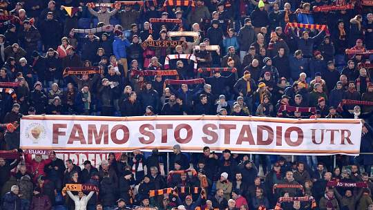L'UTR ricorda che lo stadio della Roma è infognato nella ridondante e speciosa burocrazia grillina