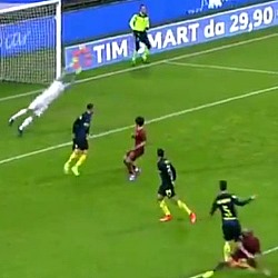 Inter-Roma: Inter tritata, Ninja mostruoso!
