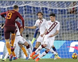 Roma-Torino: Dzeko scardina la difesa del Toro