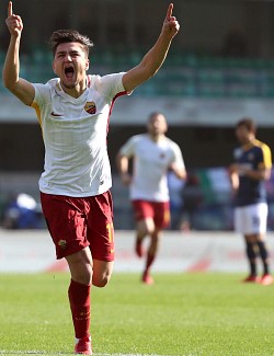 Verona-Roma: primo (importantissimo) gol di Ünder con la maglia della Roma