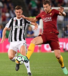 Roma-Juventus: Dzeko