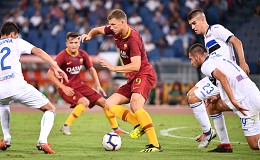 Roma-Atalanta: primo tempo orrendo, nel secondo si mette una toppa