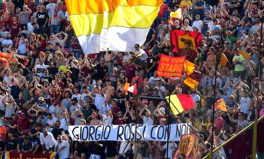 Bologna-Roma: i tifosi ricordano Giorgio Rossi Bologna-Roma: i tifosi ricordano Giorgio Rossi