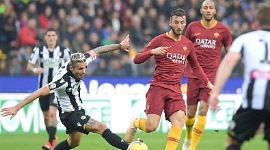 Udinese-Roma: Udinese miracolata da una pessima Roma