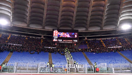 La protesta della Curva Sud dopo lo scempio sportivo di Firenze